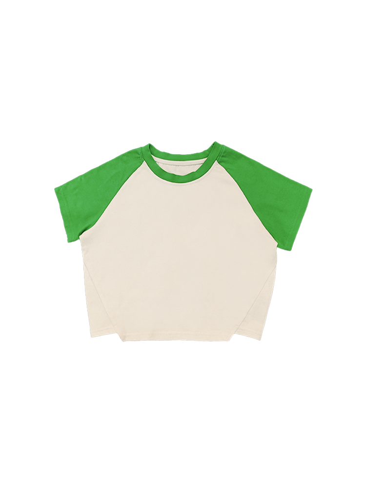 Vauvan t-paita Y2k Crop Tops -t-paita seksikäs naisille 100% puuvillaa hengittävä