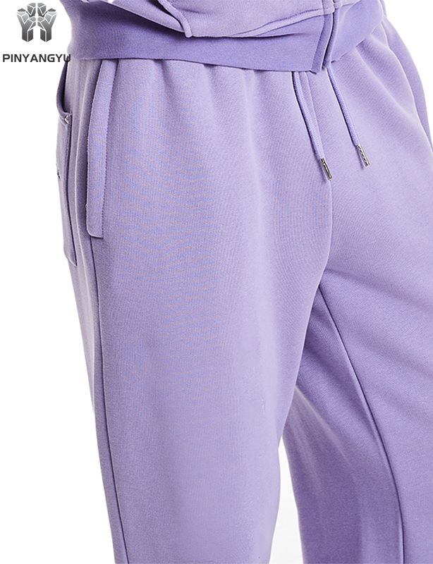 Violetit rennot suoralahkeiset collegehousut | Casual Streetwear